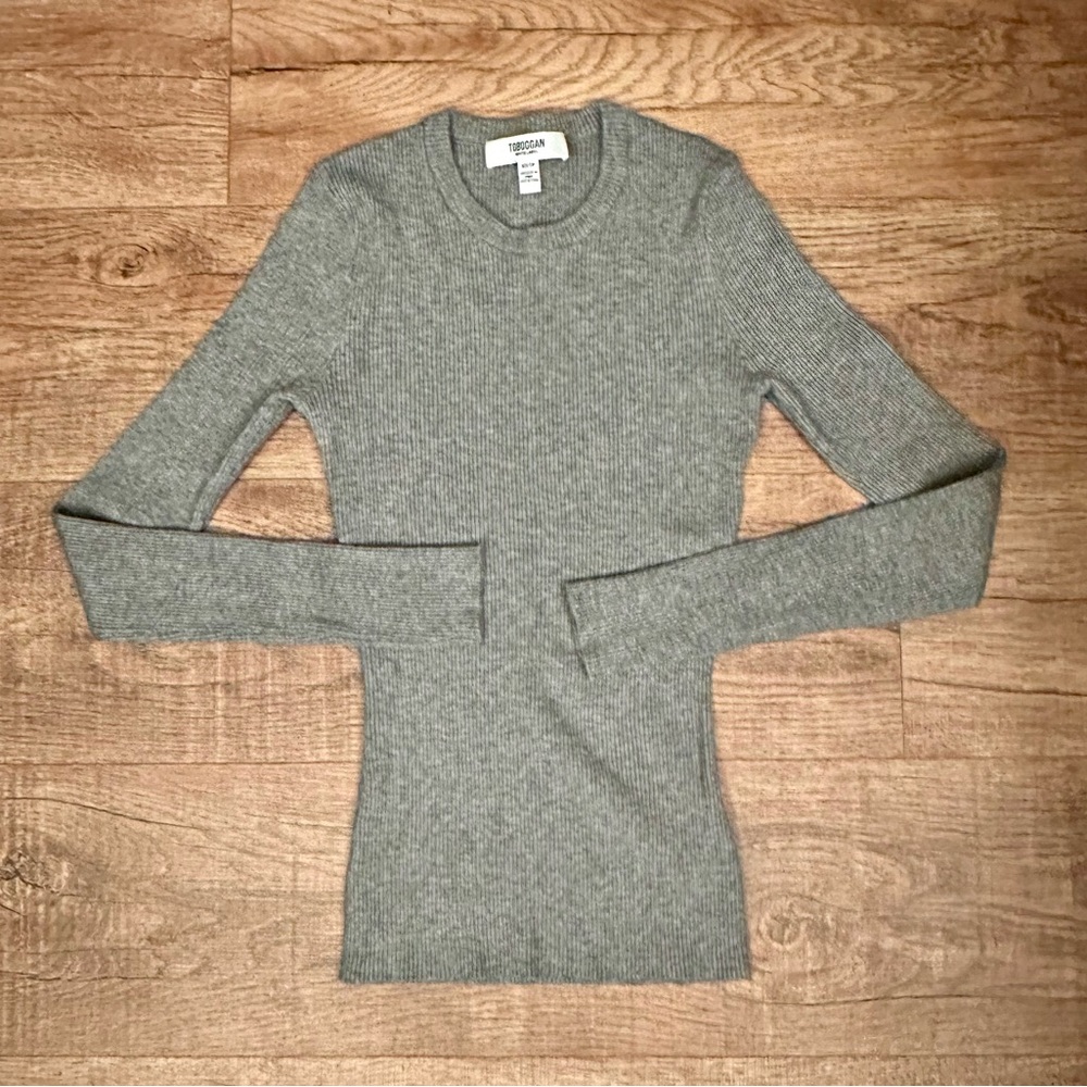 NWOT Toboggan Long Sleeve Ribbed Knit Top Size XS